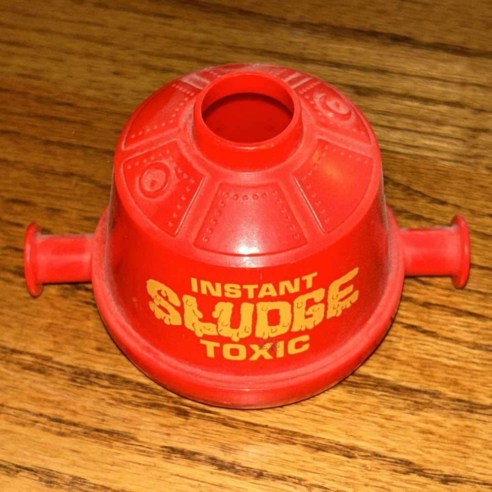 Captain Planet‎ and the Planeteers TOXIC SLUDGE DUMP Barrel Playset Part 1991 E4